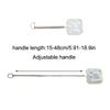 Aquarium Fish Tank Net with Suction Cup Extendable Handle Landing Net Isolation Net for Fish Tank Cleaning Tool Accessories