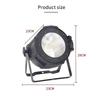 DMX Aluminum Alloy LED Par COB 200W Warm Cool White Lighting DMX512 Stage Light Concert DJ Home Entertainment