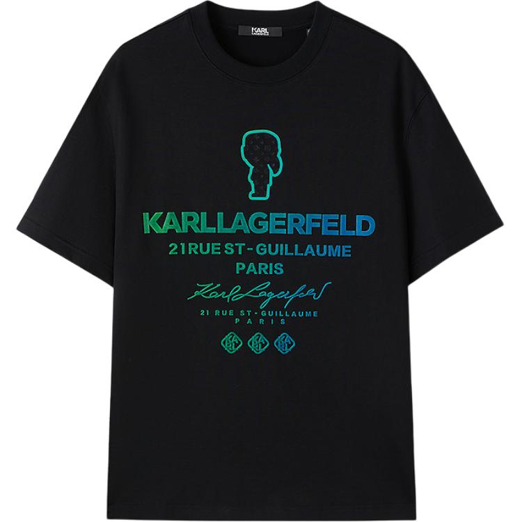 KARL LAGERFELD T Shirt Men's Black M22O1711999