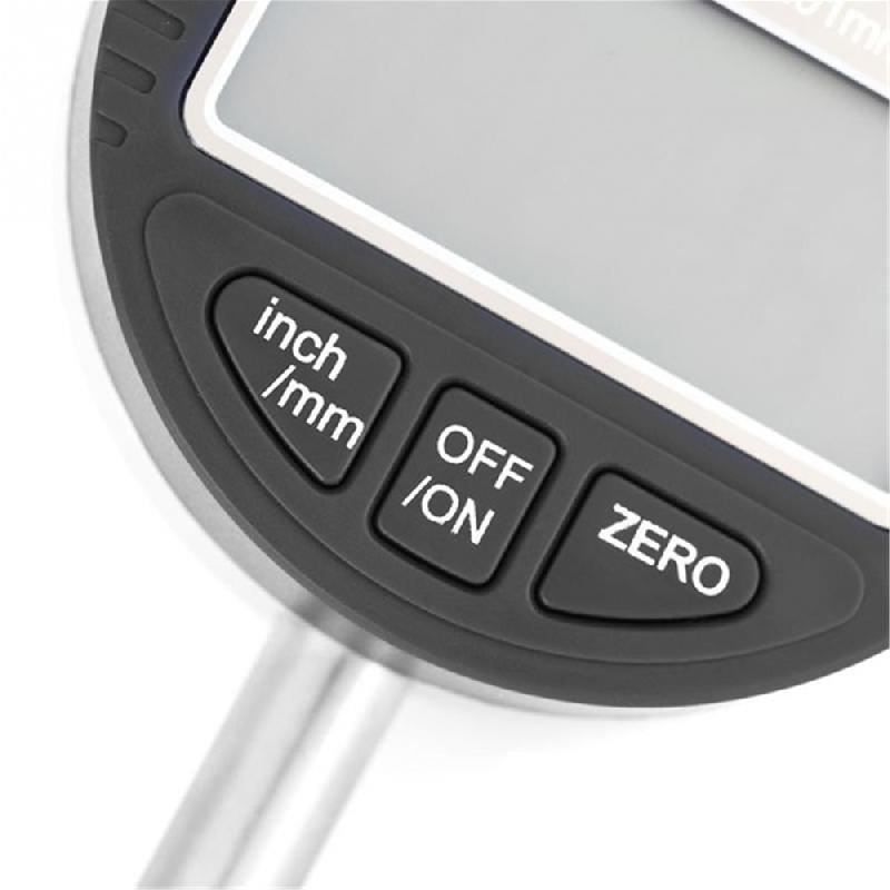 UYANGG IP54 waterproof digital indicator 0-12.7mm 0.01mm 0.001mm "Electronic Micrometer Metric Inch Dial Indicator Gauge