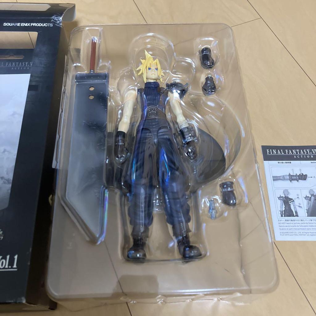 [USED] OK!! Final Fantasy VII Painted Action Figure