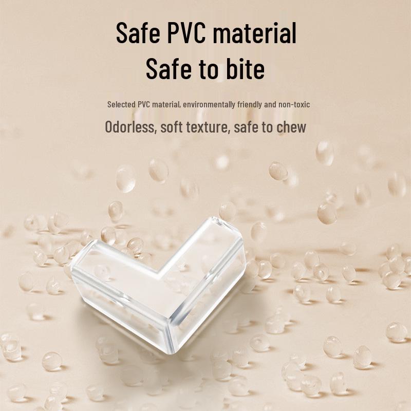 Clear Anti-Collision Corner Protector for Coffee Tables and Chairs
