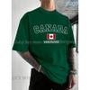 NEW IN Mens CANADA Flag Printed Short Sleeve T Shirt Man O-Neck Sportwear Racing Football Tee Vintage Casual Tops Men Clothes