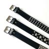 American Retro Heavy Industry Belt Accessories Women's Waist Decoration Jeans Metal Rivet Belt Wide Version