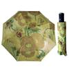 Van Gogh Oil Painting Automatic Umbrella Small Fresh Vinyl Umbrella Oil Painting Automatic Windproof Wind Resistant Sun Folding