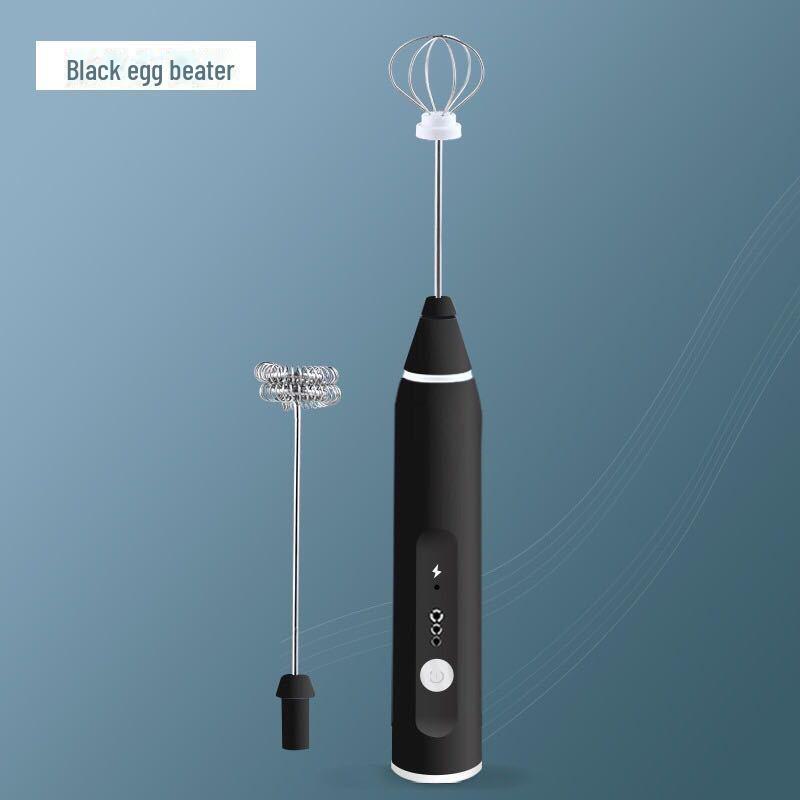 Rechargeable 3-Speed Egg and Milk Frother Mixer