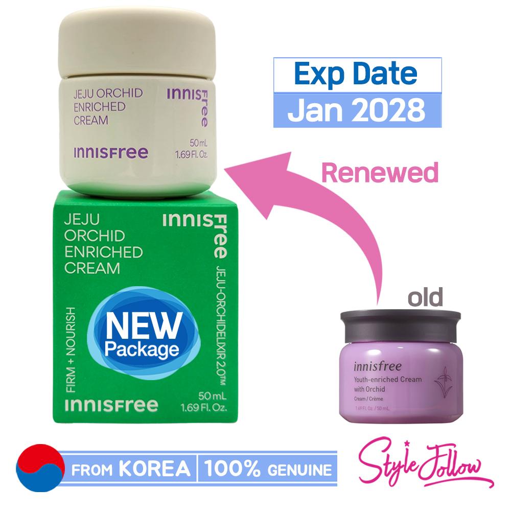 Innisfree Mit Jeju-Orchideen angereicherte Creme 50 ml