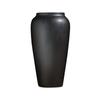 Black Ceramic Flower Vase - New Chinese Style Tabletop Home Decor Ornament