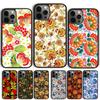 Khokhloma Russian Pattern Flower Phone Case For iPhone 17 Air 14 15 16 13 12 Cover For Apple Pro Max 6S Plus