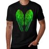 Parrot Wings Green Version TShirt Stylish Print Short Sleeve Tee