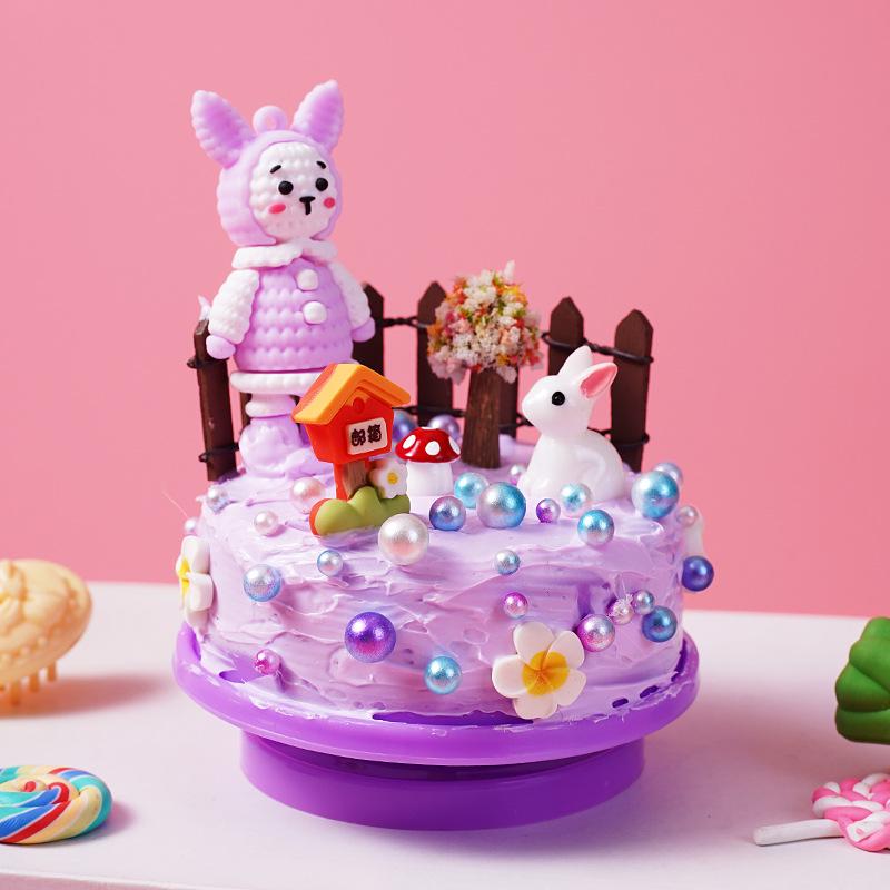 DIY Cartoon Music Box - Handmade Rotating Birthday Gift & Educational Toy for Kids