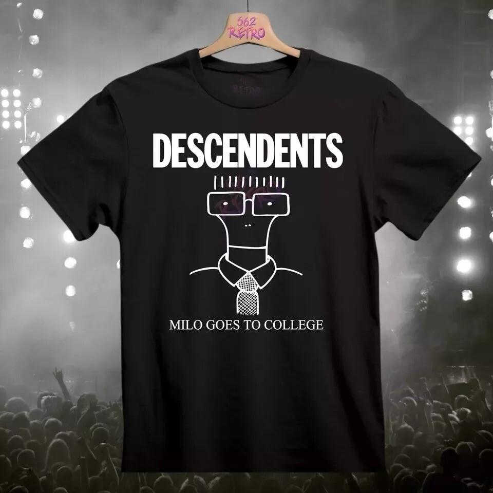 

Descendents Milo Goes To College Punk Rock Band TShirt Black S5XL FN986 Unisex T-Shirt M