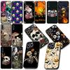 Little Ghost with Halloweens Pumpkin Skull Phone Case for Samsung Galaxy Note 20 9 10 S8 S10 Lite S9 Plus A54 A53 A21S S10E A17