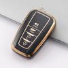 Toyota Crown Corolla Camry Sedan Gold TPU Soft Key Cover for Women