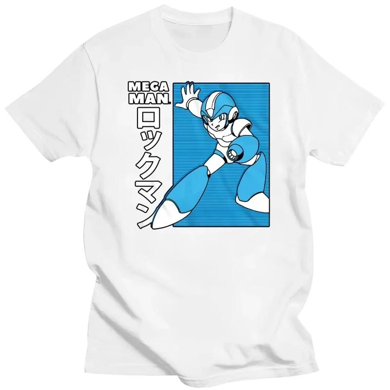 

Summer Megaman Japanese Release T Shirt Oversize Clothing Cotton Tshirt All-purpose T-shirt for Women and Men 4XL