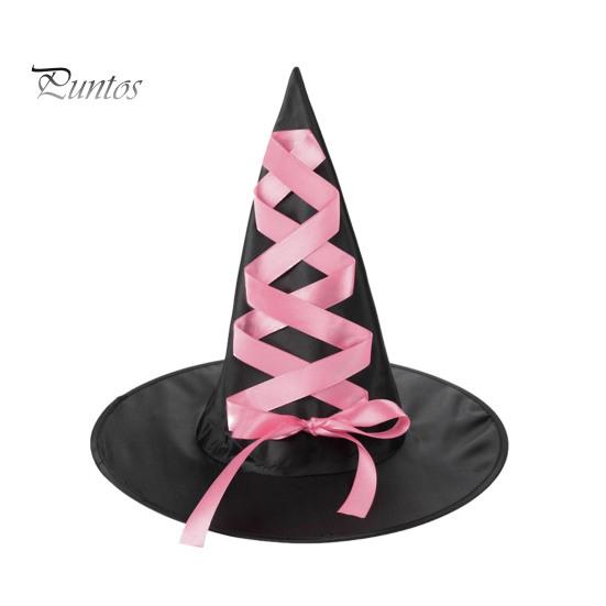 Classic Wizard Character Headwear Halloween Witch Hat, Reusable Oxford Cloth Pointed Stage Performance Costume Hat for Costume, Carnival, Masquerade,