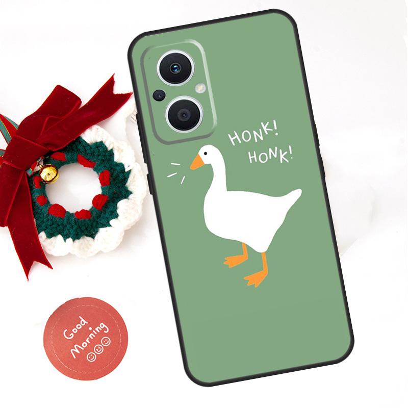 Untitled Goose Game Funda For OPPO Reno 10 11 12 13 14 Pro 11F 12F 13F 14F 7 8 Lite OPPO Find X8 X6 X9 Pro Case