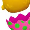 Simulated Chick Squeeze Toy Stress Relief Broken Egg Chicken Sensory Fidget Toy Focus Aid Relaxation Anxiety Relieving Hand Toy