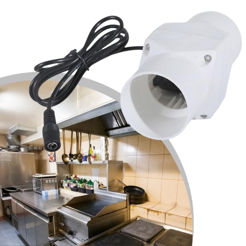 Quiet Operation Inlines Pipe Fan, 58m³ for Kitchens and Workshops for 20/25/32/40/46mm Openings