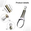 Steel Strap Wrench Car Oil Filter Removal Tool Hand Tools Adjustable 60mm To120mm Diameter