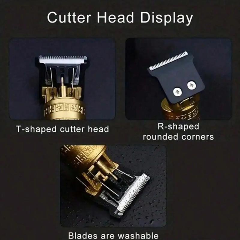 Body Hair Shaving Barber Beard Trimmer Electric Shaver T9 Hair Clippers for Men Vintage Hair Cutting Machine Beard Trimmer Kits