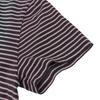 Saint Laurent Paris Gradient Stripe T-Shirt, Women's, White X Black, Size XS, 644057, 2020 Tops XS White / blackUsed