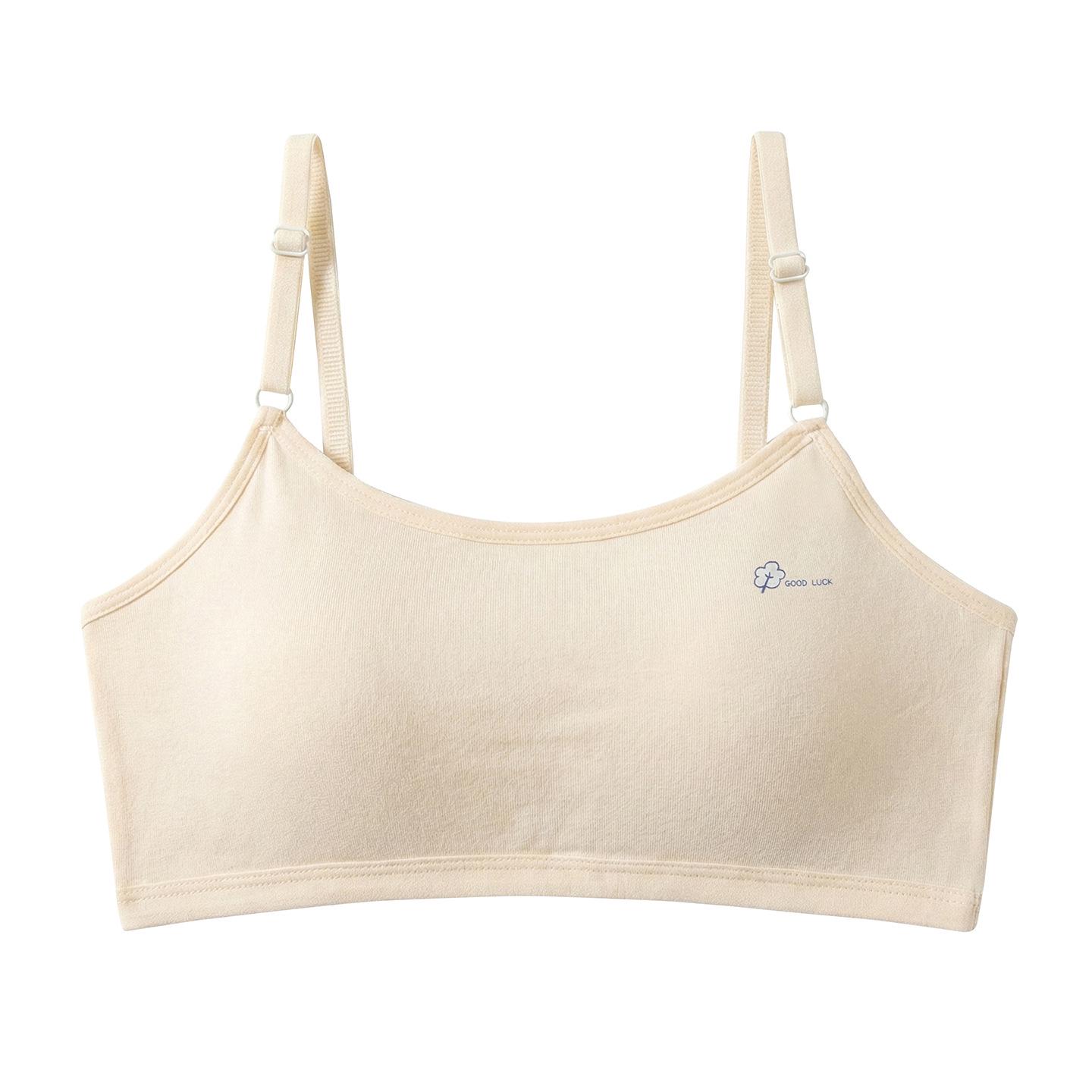 Teen Girls  Fixed Cup Bra Vest for Ages 12-16 F size (60-110 lbs)