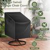 Outdoor Thickening Chair Dust Cover Waterproof Garden Universal Furniture Dustproof Rain Cover Heavy Duty Patio Chair Sofa