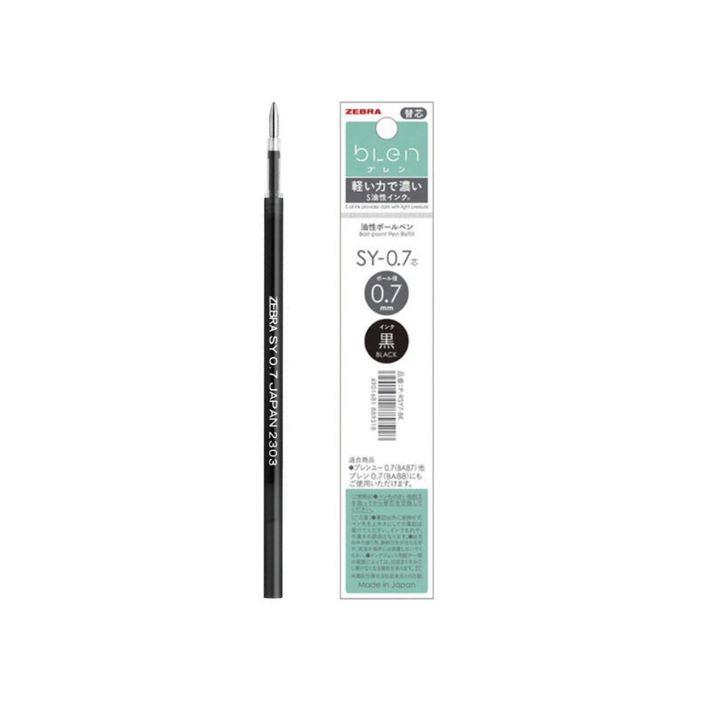 Zebra Oil Based Ballpoint Pen blenU 05mm  07mm