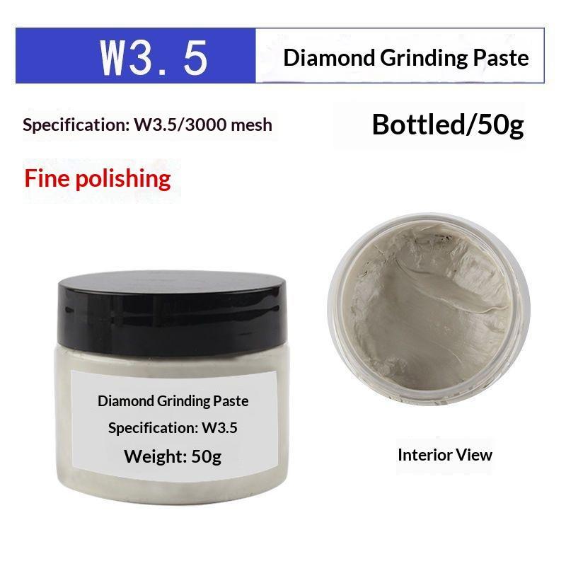 50G Diamond Paste Compound Mirror Polishing Lapping Syringes Glass Jade Jewelry Metal Buffing Abrasive Tools