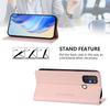 Pro ZTE Blade A52, A53, A73, V50 Vita, V40S, Axon 60, V60, A75, V60 Vita, V70 Vita... Prémiové pouzdro z PU kůže ve stylu peněženky, nárazuvzdorné a s RFID blokováním