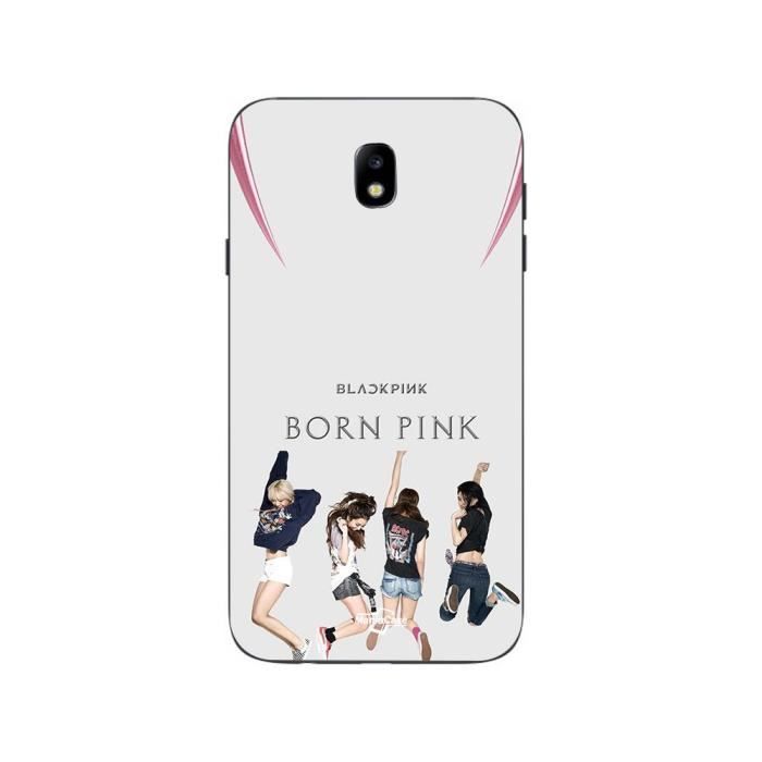 Coque Samsung Galaxy j7 2018 blackpink born pink Kpop Maniacase