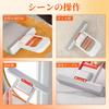 yowodana Portable Mini Manually Washable Sponge Desktop Wet and Dry Portable Mini Cleaning Sponge Automatic Wringing Floor Multifunctional Mini