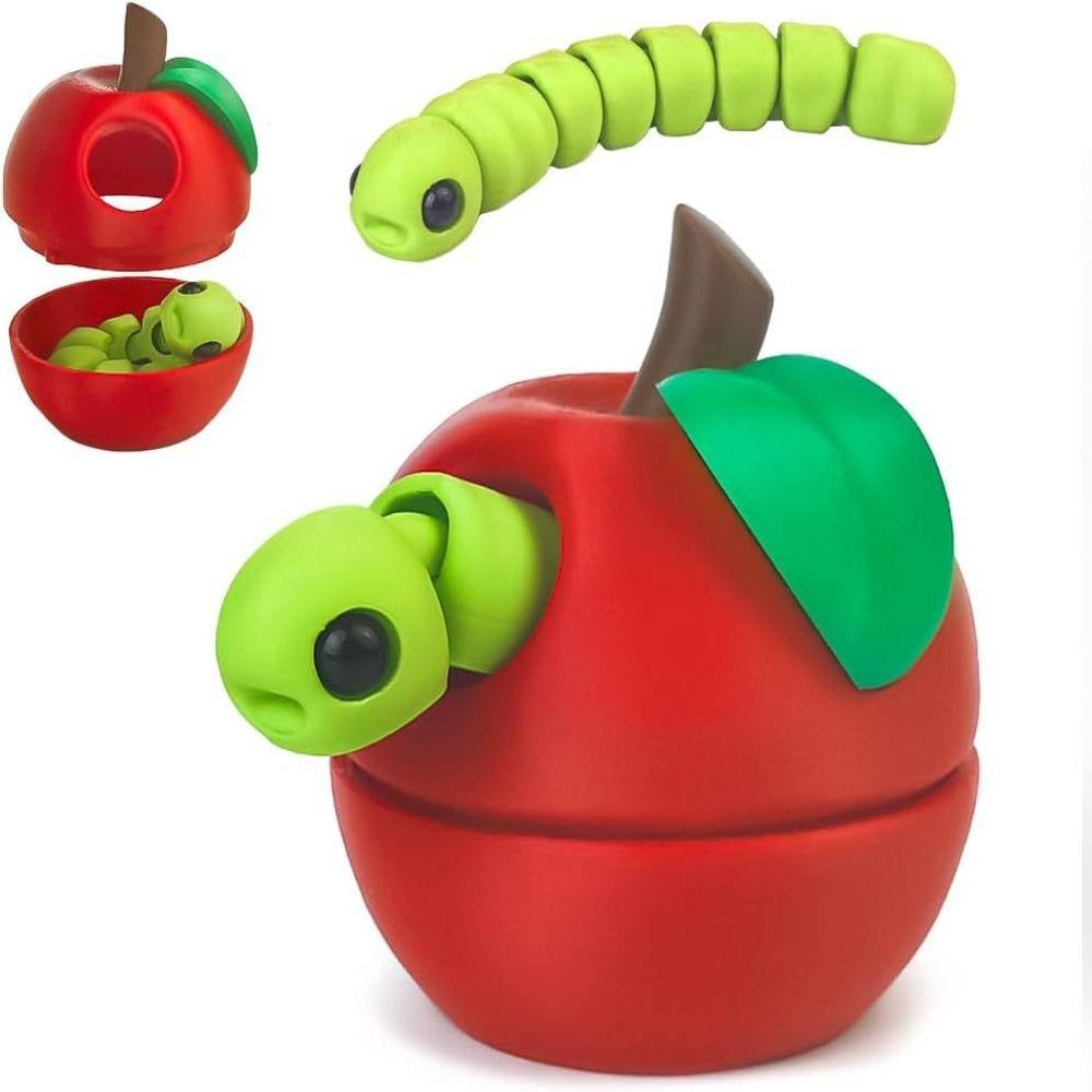 Multi-color 3D Printed Fruit Toy Cute and Silly Plastic Desktop Decorations  Desktop Decorations