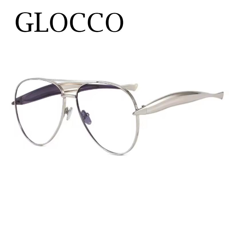 

Новые Металлические Очки для Близоруких Унисекс По рецепту Миопия от 0 до 6 Большие Авиаторы Корректирующие Очки Original Lenses