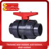 Reinforced UPVC Double Union Ball Valve