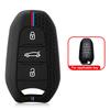Shell Cover Holder Car Key Fob Case For Peugeot 208 Ds3 5008 Ds5 Ds6 For Citroen C4 C5 X7 Silicone Rubber Smart Remote Key Cover
