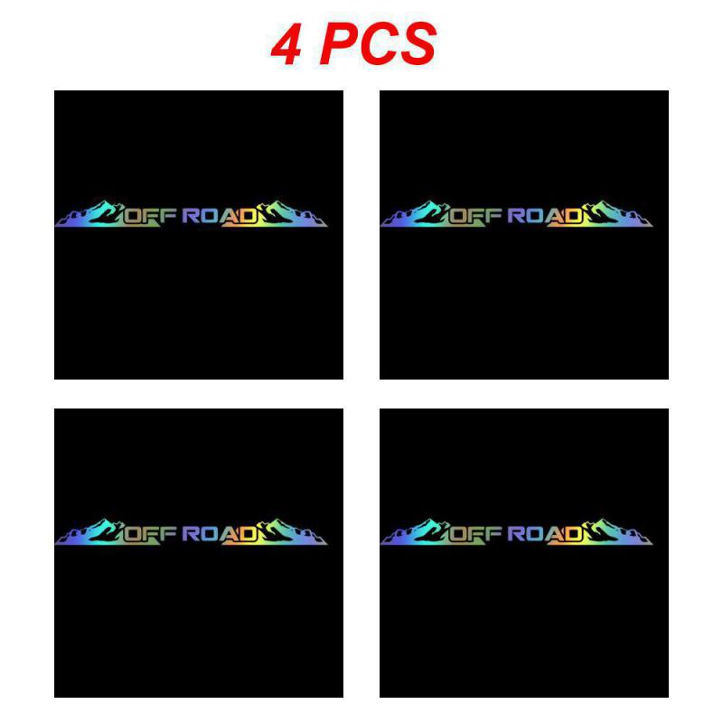 2~5PCS 100cmX9cm For OFF ROAD - Windshield Banner Car Stickers Vinyl Decal Back Window Sticker Fits  4x4 Mud Off Road Auto