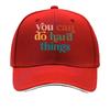 Colorful Motivational Wall Art Canvas Home Office Decor Hip Hop Hat Fashion Outdoor Sports Sandwich Baseball Cap