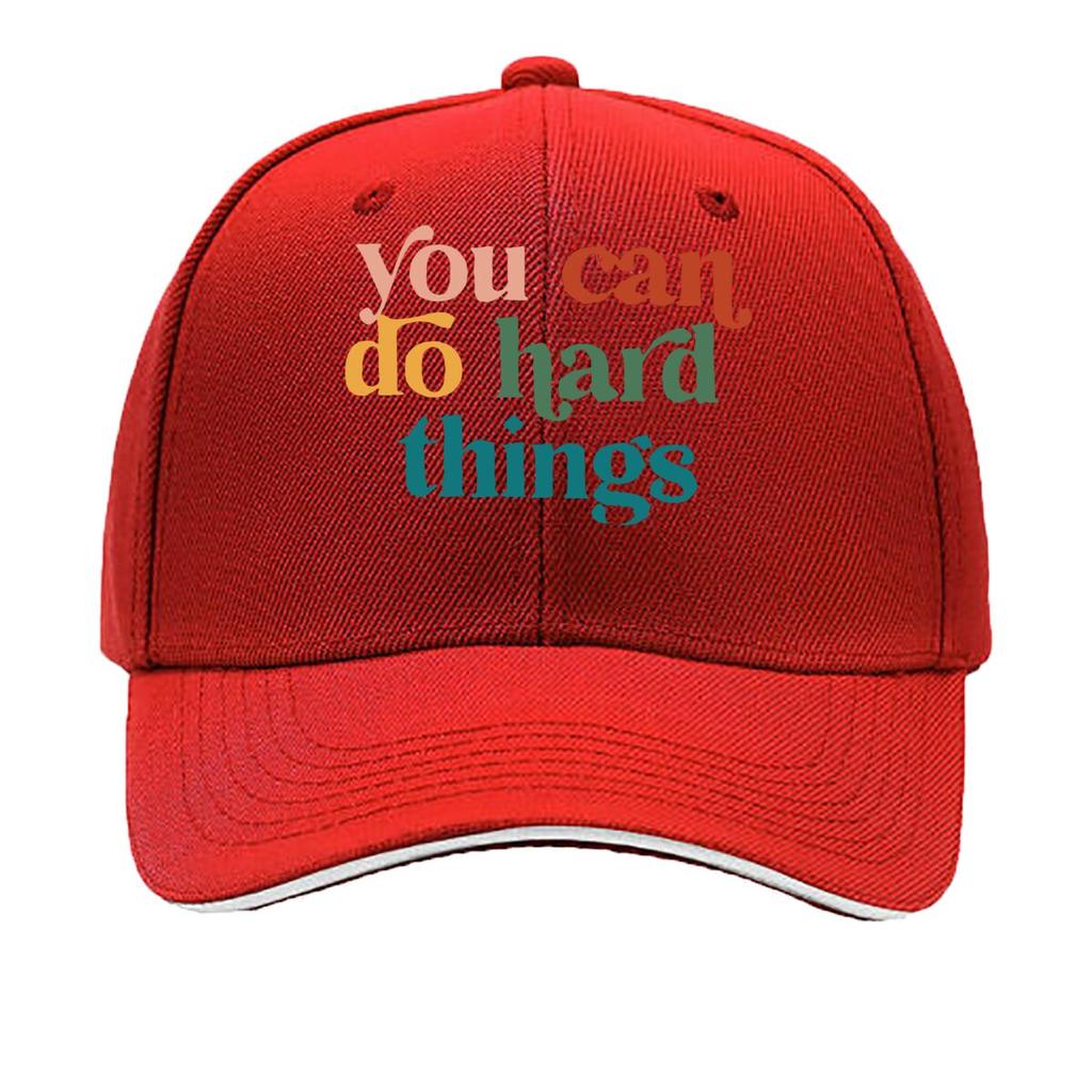 Colorful Motivational Wall Art Canvas Home Office Decor Hip Hop Hat Fashion Outdoor Sports Sandwich Baseball Cap