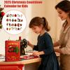 Sewing Calendar Advent 2D Flat Sewing Accessories 2025 Christmas Countdown Calendar for Kids for Adults Living Room Bedroom