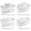 Rust Resistant Sponge Holder Stainless Steel Kitchen Drying Rack Sink Organizer  Kitchen Sink