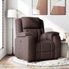 VidaXL Recliner Dark Brown Fabric, Armchair, TV Recliner, Stroller, Recliner for 4015705