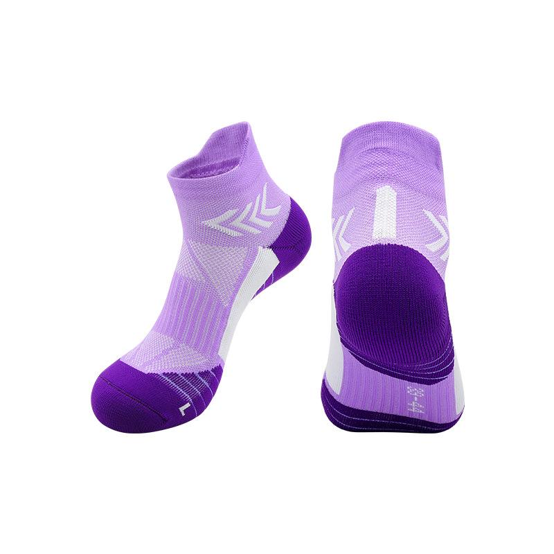 Professional Running Socks Coolmax Badminton Socks Quick-Drying Breathable Non-Slip Hiking Socks Short Cycling Socks