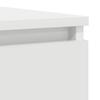 Sideboard White 37.5 X 35 X 99 Cm Engineered Wood