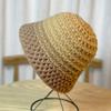 Woolen Hat, Knitted Hat for Women, Autumn and Winter Face-covering Bucket Hat, Versatile Casual Hat, Trendy Large Brim, Warm Fisherman Hat