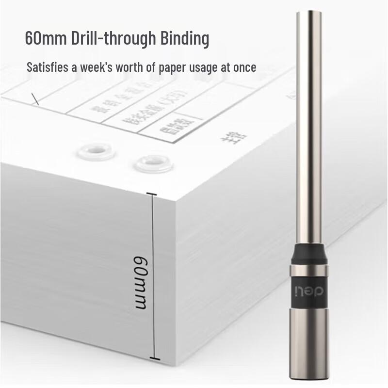 Deli Binding Machine Drill Bit CN Plug (adapter Included)