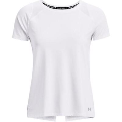 Solid Color Running Sports Crew Neck Short Sleeve T-Shirt Women Tops White 1361926-100