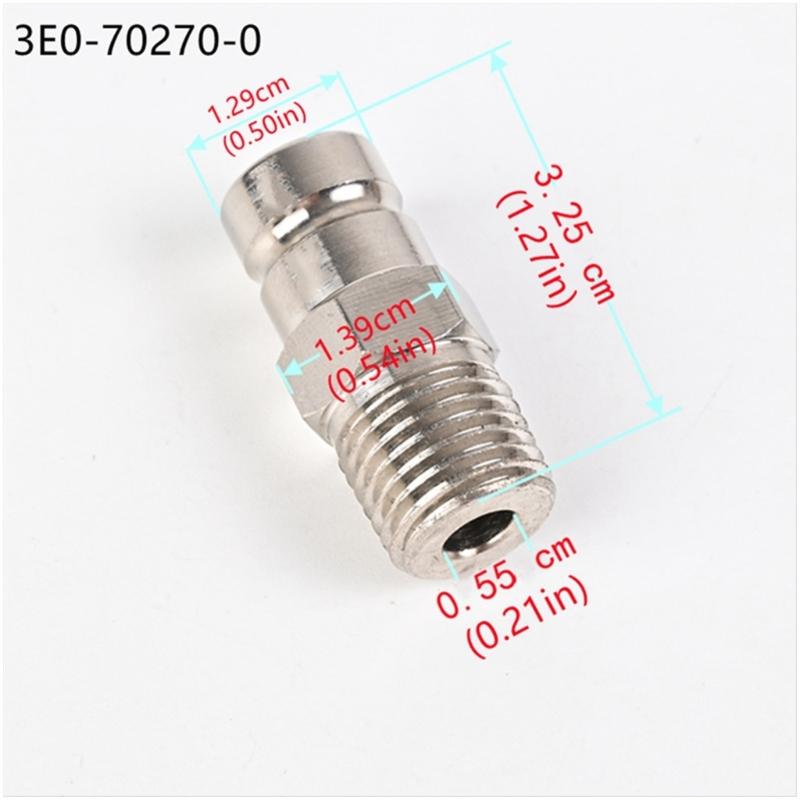 High Performances Marine Fuel Connector Pair with Secure Tank Plugs 3B2-70281 3E0-70270-0 for Watercraft Engines 4-140HP