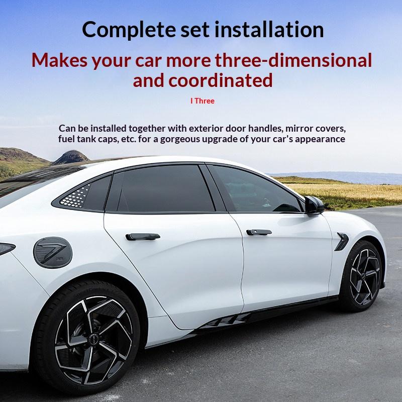 For BYD Seal EV Car Fender Side Emblem Sticker Special Modified Body Anti Collision Decorative Cover Sport Trim